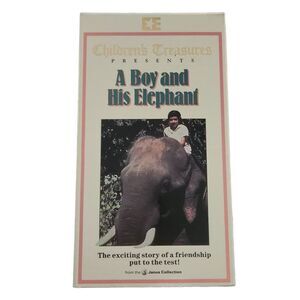 Children's Treasures Presents A Boy and his Elephant VHS